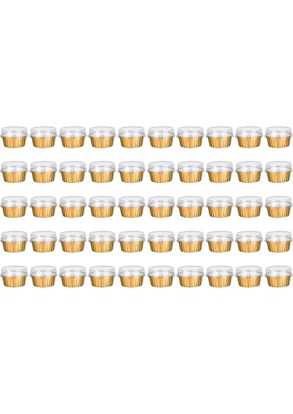 Kapaklı Piş Kapları Sarma Kapları Isıya Dayanıklı Barbekü Cupcakes 50 (Yurt Dışından) fiyatları