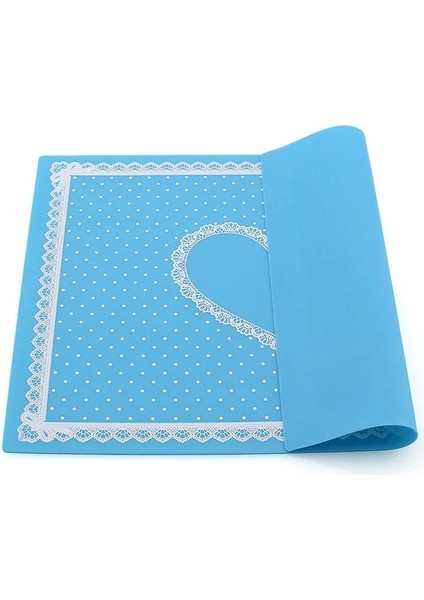 Pembe Moda Silikon Tırnak Yastık El Tutucu Yastık Dantel Masa Yıkanabilir Katlanabilir Mat Pad Tırnak Sanat Salonu Manikür Uygulaması 28*21 cm (Yurt Dışından) indirimleri