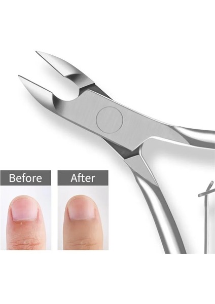 Gümüş Paslanmaz Çelik Tırnak Tırnak Makası Manikür Makası Clipper Ölü Cilt Sökücü Kesici Cımbız Pedikür Trim Kartal Gaga Pense (Yurt Dışından) modelleri