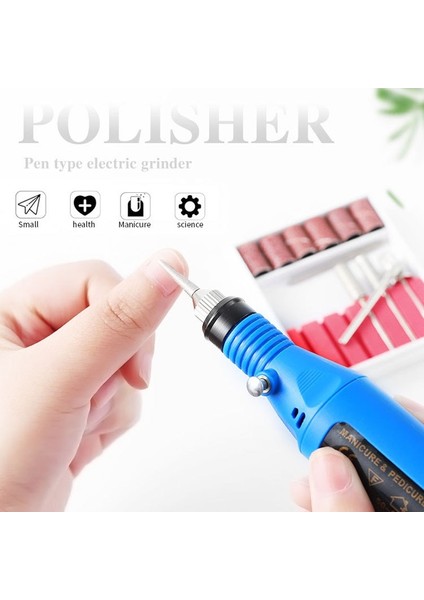Abd Plug-A1 Cnhıds Profesyonel Elektrikli Tırnak Matkap Makinesi Tırnak Dosyaları Kalem Pedikür Uçları ile Freze Jel Cila Sökücü Tırnak Sanat Manikür (Yurt Dışından) indirimleri