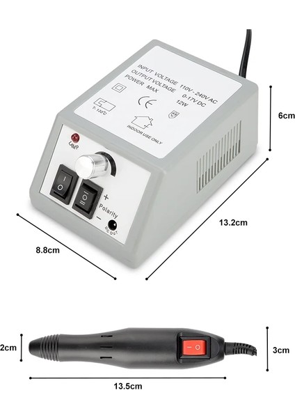 Set 6 Elektrikli Pedikür Makinesi Tırnak Matkap Makinesi Elektrikli Manikür Matkaplar Aksesuar Pedikür Seti Tırnak Matkap Uçları Tırnak Araçları (Yurt Dışından) indirimleri