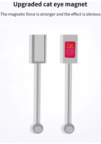 05 Çift Başlı Nail Art Mıknatıs Sopa Kedi Gözü Mıknatıs 3D Etkisi Güçlü Plaka Uv Jel Hattı Şerit Çok Fonksiyonlu Mıknatıs Sopa (Yurt Dışından) fiyatları