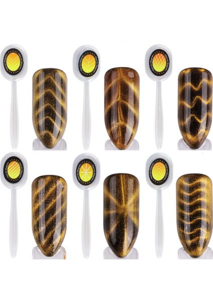 C12 Kedi Gözü Nail Art Mıknatıs Sopa Uv Jel Lehçe Için Çok Fonksiyonlu Manyetik Kurulu Jel Vernik Boyama Kalem Çizgi Çizim Aracı # 1612 (Yurt Dışından) fırsatları