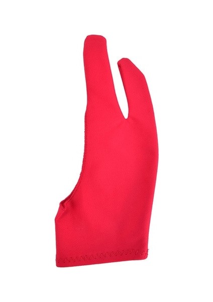 Rd-M Siyah 2 Parmak Kirlenme Önleyici Eldiven Hem Sağ Hem De Sol El Için Sanatçı Çizimi Herhangi Bir Grafik Çizim Tableti Için (Yurt Dışından)