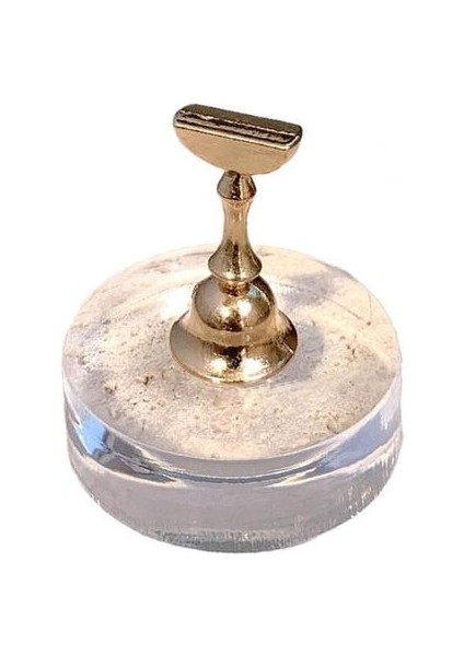 Altın B Parmak Standı Manyetik Ipuçları Profesyonel Tırnak Aracı Tırnak Sanat Uygulama Ekran Standı Tırnak Salonu Için (Yurt Dışından)