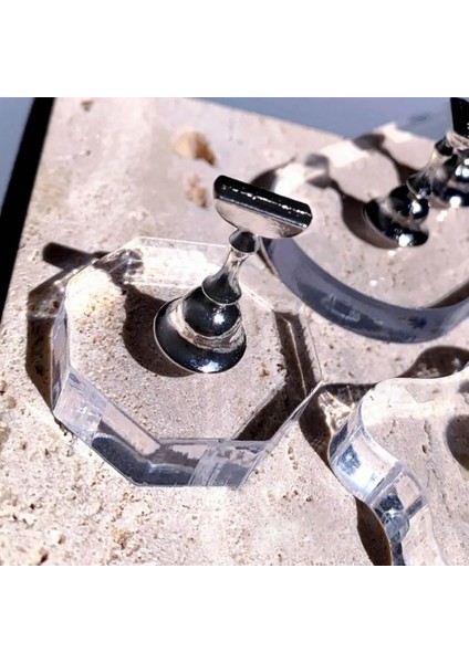 Altın B Parmak Standı Manyetik Ipuçları Profesyonel Tırnak Aracı Tırnak Sanat Uygulama Ekran Standı Tırnak Salonu Için (Yurt Dışından) fiyatları