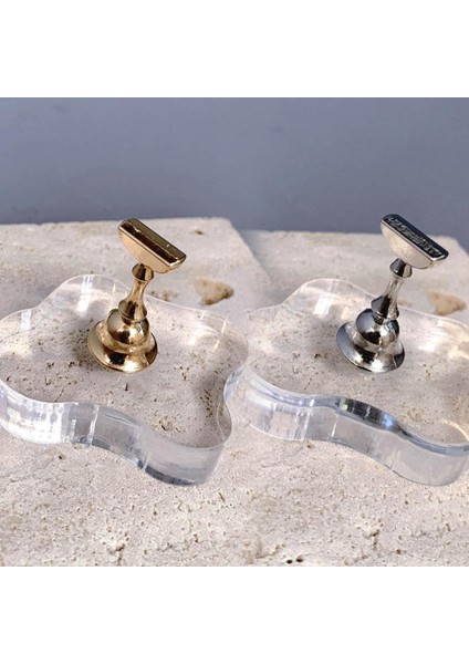 Altın B Parmak Standı Manyetik Ipuçları Profesyonel Tırnak Aracı Tırnak Sanat Uygulama Ekran Standı Tırnak Salonu Için (Yurt Dışından) fırsatları