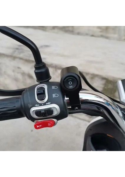 Universal Motosiklet Açma Kapama Düğmesi Gidon Bağlantılı Aç Kapa Tuşu indirimleri
