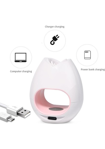 Pembe Sevimli Mini Uv LED Tırnak Lambası Flase Tırnak Profesyonel Kurutma Lambası Manikür Ürün Jel Lehçe Kurutma Lambası USB Güneş Işığı Kız Için (Yurt Dışından) fırsatları