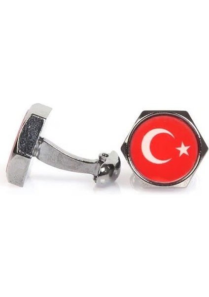 Ay Yıldız Logo Kravat Mendil Hediyelik Set