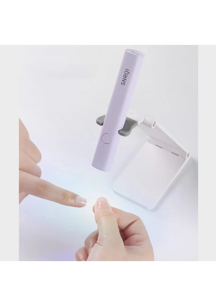 Mor El Mini Tırnak Kurutucu Hızlı Kuru USB Tırnak Kurutucu Makinesi Ev Fototerapi Araçları Profesyonel Uv LED Tırnak Lambası Taşınabilir Araçlar (Yurt Dışından)