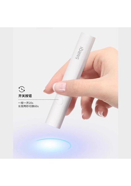 Mor El Mini Tırnak Kurutucu Hızlı Kuru USB Tırnak Kurutucu Makinesi Ev Fototerapi Araçları Profesyonel Uv LED Tırnak Lambası Taşınabilir Araçlar (Yurt Dışından)