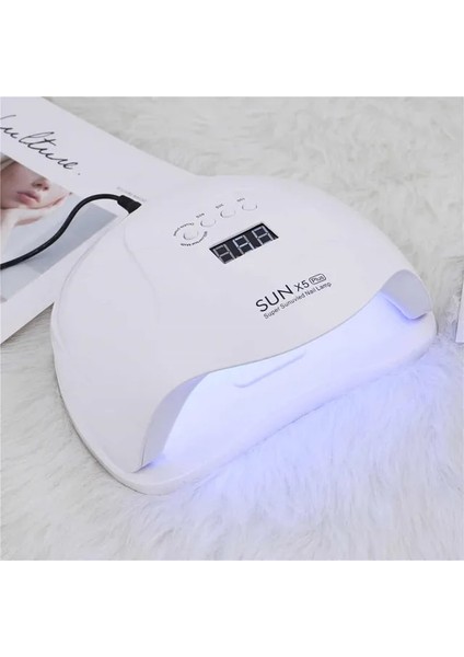Sun X5 Plus Au 114W Sun X7MAX Profesyonel LED Uv Tırnak Lambası Çabuk Kuruyan Tüm Tırnak Jel Lehçe LED Tırnak Işık Tırnak Kurutucu Makinesi Uv Lamba (Yurt Dışından)