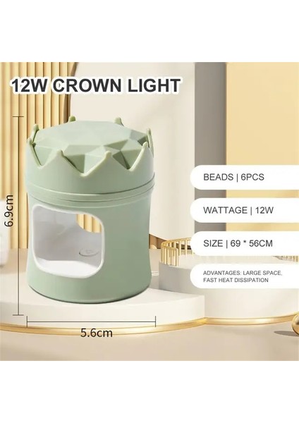 D3 18W Mini Uv LED Işık Tırnak Jel Lehçe Kurutma Lambası Manikür Tırnak Şeyler Sanat Salonu Ekipmanları Için Tek Parmak Profesyonel Kurutucu (Yurt Dışından)