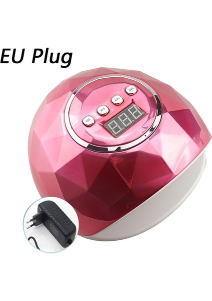F6 Pembe Ab Uv LED Tırnak Kurutma Lambası Tırnak Jel Kür Lambası Zamanlayıcı ile Akıllı Sensör Tırnak Şekillendirici Aksesuarları Için Profesyonel Manikür Makinesi (Yurt Dışından)