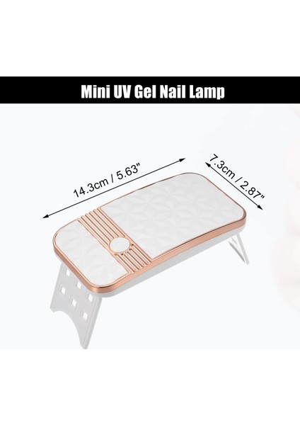 Gümüş Ton Vocoste 54W Uv-Led Taşınabilir Tırnak Kurutma Lambası 2 Zamanlayıcılı Uv Işık Jel Tırnak Manikür Kabini 18PCS LED Lambalar Çivi Kurutucu Araçları (Yurt Dışından) indirimleri