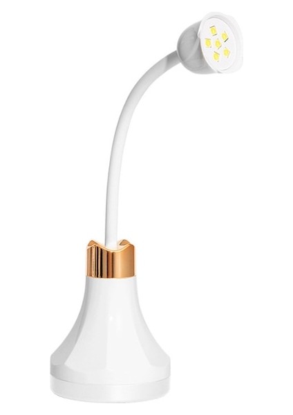 NEW21W Mini Tırnak Kurutucu Uv LED Lamba Katlanabilir Şarjlı 360° Dönme Kolu Hızlı Jel Tırnak Işık Dıy Ev Salon Manikür (Yurt Dışından)