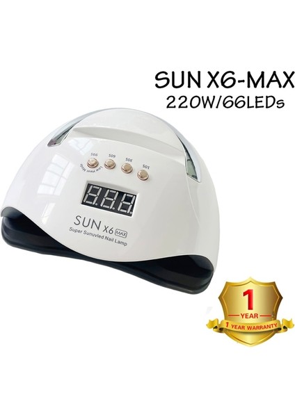X6-Nax 220W Tırnak Kurutucu 66 LED Uv Lamba Tüm Jel Lehçe Kurutma Için 4 Zamanlayıcı ile Profesyonel Manikür Pedikür Tırnak Sanat Ekipmanları (Yurt Dışından) fiyatları