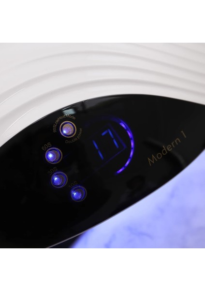Modern 4 Uk Yüksek Güçlü Dahili Soğutma Fanı Tırnak Kurutucu Iki El Hızlı Kuruyan Manikür Salonu Için Her Türlü Uv/led Jel Kürleme 42 LED Işık (Yurt Dışından) indirimleri