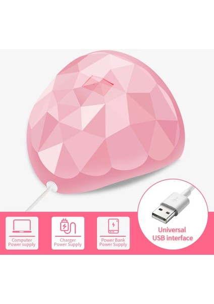 Minig USB Yıkoolın 18 Uv Işıkları Tırnak Kurutma Lambası Jel Lehçe Kür Makinesi Araçları Çivi Kurutucu 54 W Uv LED Lamba Çivi Aksesuarları (Yurt Dışından) modelleri