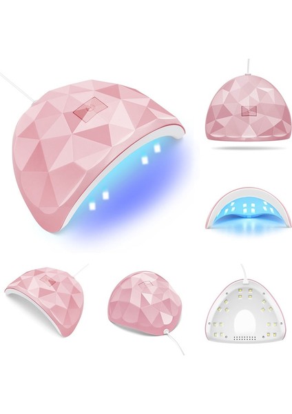 802 Beyaz Uv Tırnak Kurutucu Lamba Otomatik Sensörlü 18 Uv LED Işık Tüm Jeller Için Profesyonel Manikür Pedikür Tırnak Ekipmanı (Yurt Dışından) modelleri