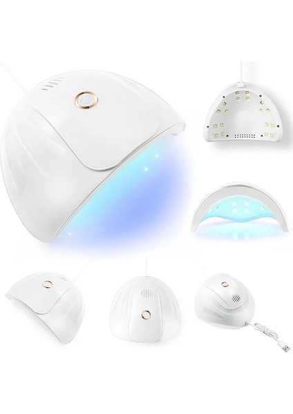 802 Beyaz Uv Tırnak Kurutucu Lamba Otomatik Sensörlü 18 Uv LED Işık Tüm Jeller Için Profesyonel Manikür Pedikür Tırnak Ekipmanı (Yurt Dışından) fırsatları