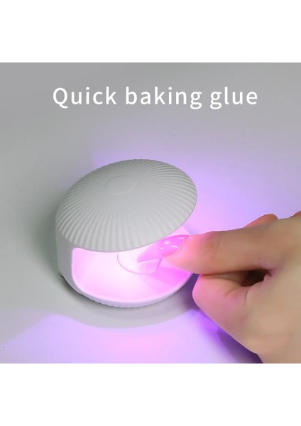 Şarj Edilebilir-A2 Cnhıds Mini Uv LED Tırnak Lambası USB Taşınabilir El Feneri Kalem Tipi LED Işık Terapi Makinesi Ev Kullanımı Tırnak Kurutucu Pişirme Lambası Manikür (Yurt Dışından)