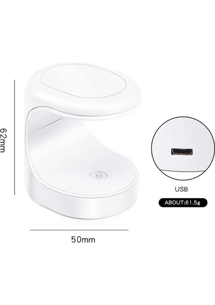 Siyah Mini Tırnak Kurutucu Uv Lamba Manikür Makinesi Tek Parmak Çivi Sanat Aracı Jel Lehçe 6 W Tırnak Kurutucu LED Tırnak Lambası Manikür Araçları (Yurt Dışından) fırsatları