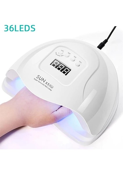 Sun X5 Plus 1m Au Fişi 66LED Uv LED Tırnak Lambası Jel Lehçe Kurutma Için 1.5m Kablo ile Jel Tırnaklar Için Uv Işık Dalga Cila Manikür Makinesi Tırnak Sanat Salonu (Yurt Dışından)