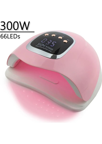 54W X3 Ab Fiş 300W Profesyonel Tırnak Kurutucu Lamba Manikür Için Güçlü Uv Jel Tırnak Lambası 66 LED Otomatik Algılama Jel Lehçe Kurutma Lambası (Yurt Dışından)