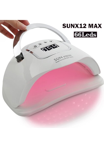Sunx5 Max Au 2022 Sun X10/11/12 Max 66 Çivi Için Buz Lambası Uv LED Lamba Manikür Kurutucu Için LED Çivi Lamba Jel Lehçe Kür Lambası Araçları (Yurt Dışından)