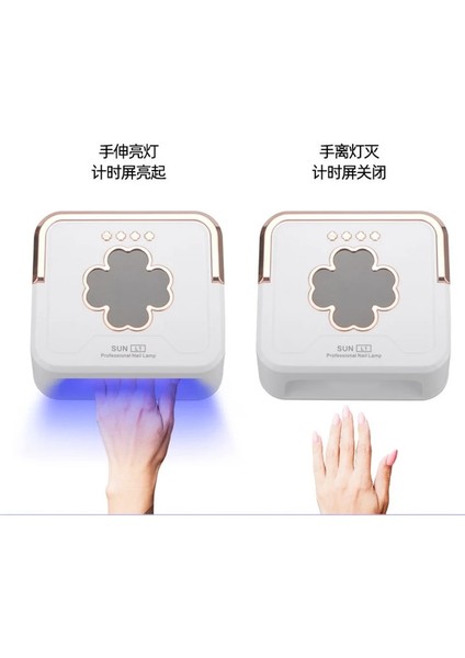 Beyaz Ab 228W Tırnak Lambası LED Uv Jel Cila Kurutma Lambası Otomatik Sensörlü Akülü Tırnak Kurutucu Ekipmanları ve Manikür Araçları ile Manikür Için (Yurt Dışından) indirimleri