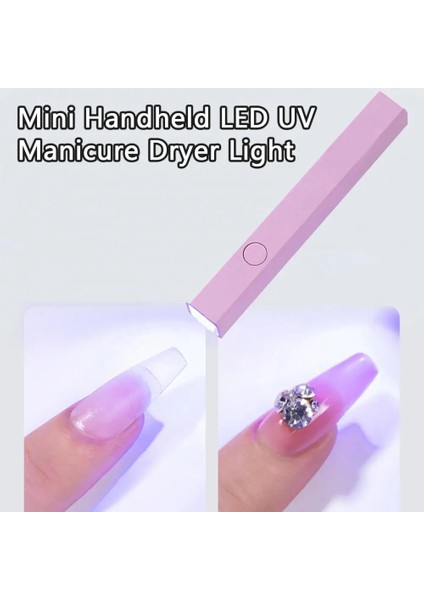 Açık Yeşil Tırnak Lambası 20S/60S 2 Modu Tırnak Işık Zamanlama Anahtarı Mini LED Tırnak Işık El Tırnak Uv Lambası Manikür Kurutucu Işık Manikür (Yurt Dışından) fiyatları