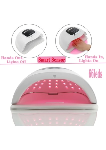 X3 Abd Sun X12 Max 280 W Uv LED Tırnak Lambası 66 Leds Yeni Taşınabilir Tırnak Işık Kurutucu 4 Zamanlayıcı Ayarı ile Çivi Için Profesyonel Uv LED Lamba (Yurt Dışından)