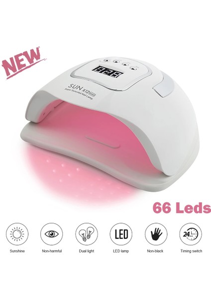 Sunx5 Max Au 2022 Sun X10/11/12 Max 66 Çivi Için Buz Lambası Uv LED Lamba Manikür Kurutucu Için LED Çivi Lamba Jel Lehçe Kür Lambası Araçları (Yurt Dışından)
