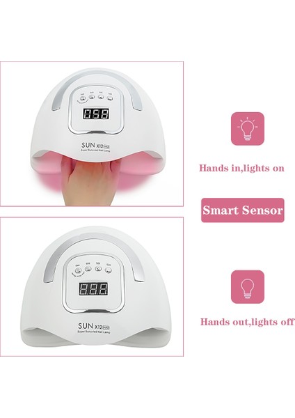 Sunx5 Max Au 2022 Sun X10/11/12 Max 66 Çivi Için Buz Lambası Uv LED Lamba Manikür Kurutucu Için LED Çivi Lamba Jel Lehçe Kür Lambası Araçları (Yurt Dışından)