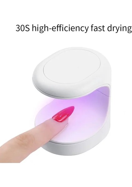 16W 6W USB Uv LED Tırnak Kurutucu Lamba Mını Pembe Yumurta Kedi Tasarımları Tırnak Işığı Hızlı Kuru Kür Tırnak Manikür Makinesi Jel Lehçe (Yurt Dışından)