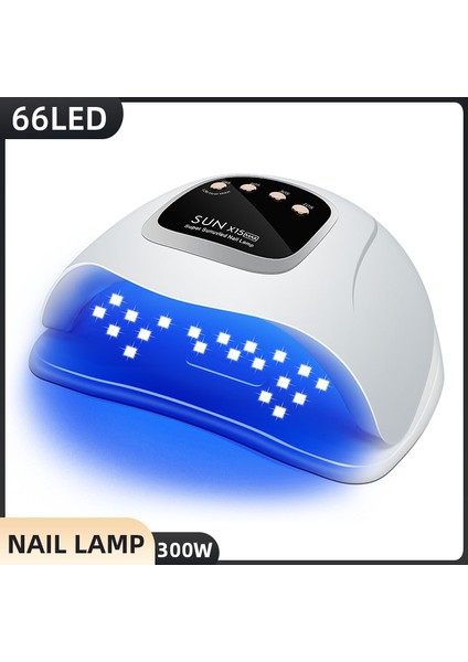 WHITE-X11 Ab Tak 300W Tırnak Kurutma Lambası Uv LED Işık Jel Tırnaklar Için LCD Ekranlı Profesyonel Lamba Manikür El ve Ayak Bakımı Araçları Için (Yurt Dışından)