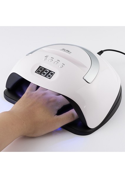 Mini 2021 Uv LED Tırnak Lambası Güneş Tırnak Kurutucu 54W/80W Çabuk Kuruyan Tırnak Matkap Lehçe Buz Tırnak Kurutucu Zamanlama Güçlü Makine Uv Hibrid Lamba (Yurt Dışından) modelleri