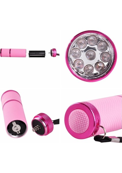 Sarı Biutee Uv Işık Lambası Mini 9 LED El Feneri Uv Jel Yapıştırıcı Tutkal Kür Lamba Işığı El Tırnak Kurutucu Uv El Fenerleri Tırnak Aracı (Yurt Dışından) indirimleri