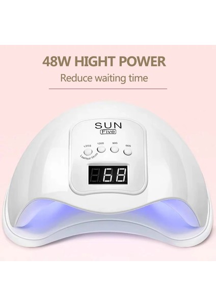 24W-1 48W 36W Tırnak Kurutma Makinesi Taşınabilir Uv Manikür LED Lamba Çivi USB Kablosu Ev Kullanımı Tırnak Uv Lambası Kurutma Jel Lehçe Çivi (Yurt Dışından) modelleri