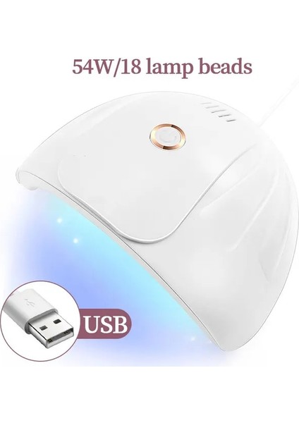 803-2 Lulaa USB 18 Uv Işıkları Kurutma Lambası Kür Jel LED Tırnak Fototerapi Makinesi Profesyonel Manikür Aracı Salon Ekipmanları (Yurt Dışından)
