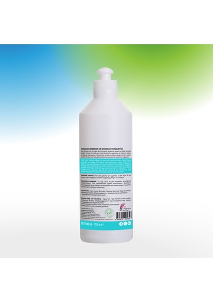 Biberon, Oyuncak ve Emzik Temizleyici, Organik & Vegan Sertifikalı, Kokusuz, Fosfatsız, 500ml fiyatları