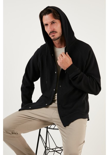 Pamuklu Kapüşonlu Relaxed Fit Gömlek Erkek Gömlek 5905468 fiyatları