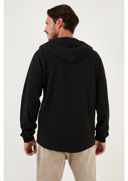 Pamuklu Kapüşonlu Relaxed Fit Gömlek Erkek Gömlek 5905468 indirimleri