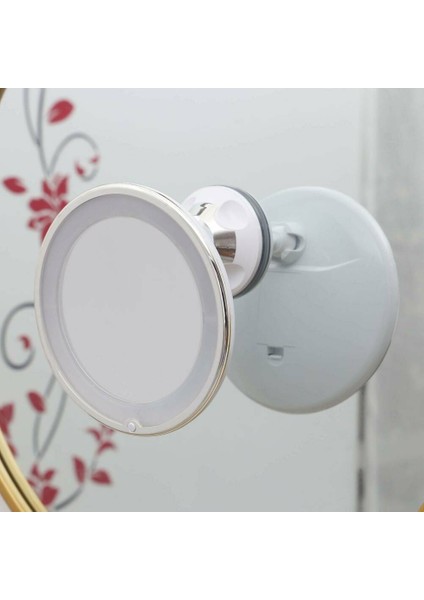 Uzatma Modeli 14 LED Moda Makyaj Aynası 10X Büyüteç Işık Ayarları Kadınlar Için Parlak Doğal Gün Işığı Kozmetik Ayna (Yurt Dışından) fırsatları