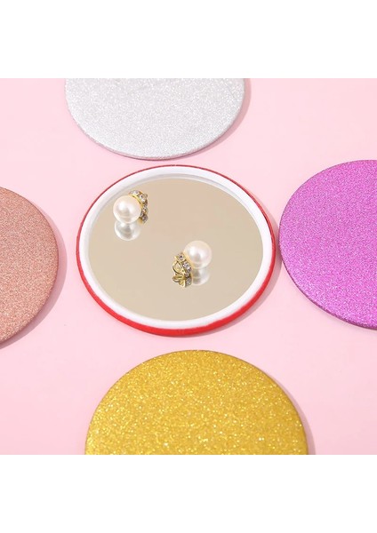 1 Adet Rastgele Renk 1 Adet Taşınabilir Mini Ayna Basit Düz Renk Kız Taşınabilir Makyaj Aynası Küçük Cep Pullu Öğrenci Küçük Yuvarlak Ayna (Yurt Dışından) fiyatları