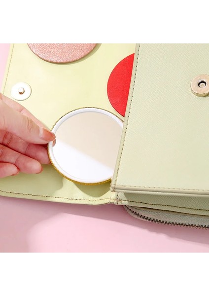 1 Adet Rastgele Renk 1 Adet Taşınabilir Mini Ayna Basit Düz Renk Kız Taşınabilir Makyaj Aynası Küçük Cep Pullu Öğrenci Küçük Yuvarlak Ayna (Yurt Dışından) fırsatları