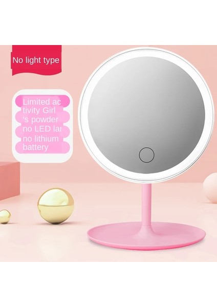 USB 3 Işık 2 LED Makyaj Aynası Işığı Dahil Masaüstü Ücretli Boy Aynası Kızlar Çevrimiçi Ünlü Taşınabilir Makyaj Aynası Lambası Kısılabilir (Yurt Dışından) modelleri