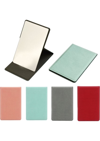 Resim Olarak Taşınabilir Katlanır Paslanmaz Çelik Makyaj Aynası Masaüstü Pu Küçük Ayna Makyaj Güzellik Araçları Seyahat Çanta Aynalar (Yurt Dışından) fiyatları